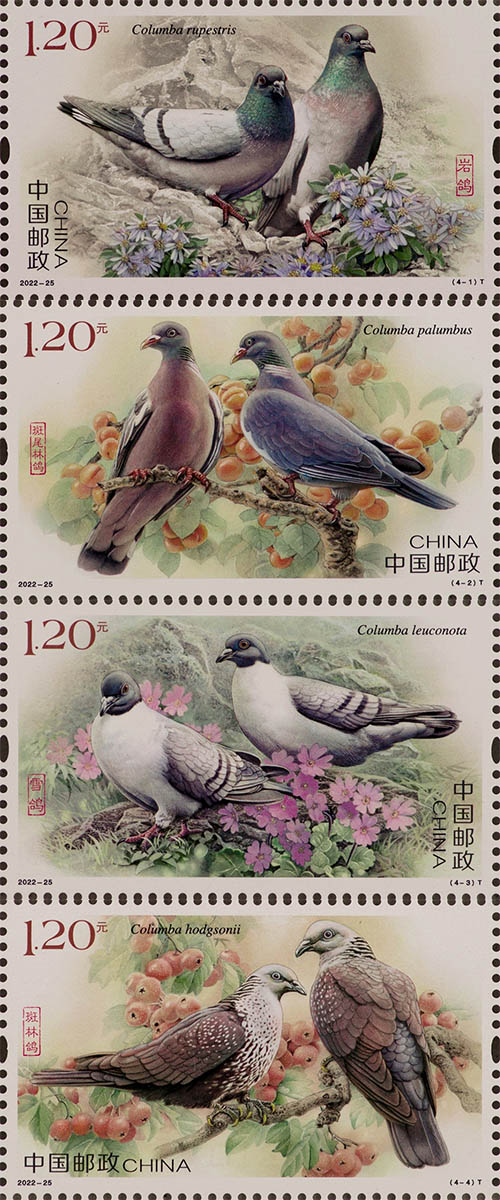 《鸽》特种邮票
